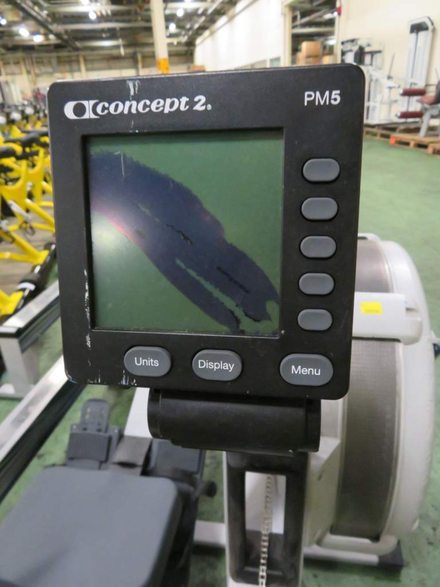 Concept 2 Indoor Rowing Machine, Model D, Complete With PM5 Display Console (Damaged Screen). - Image 4 of 6