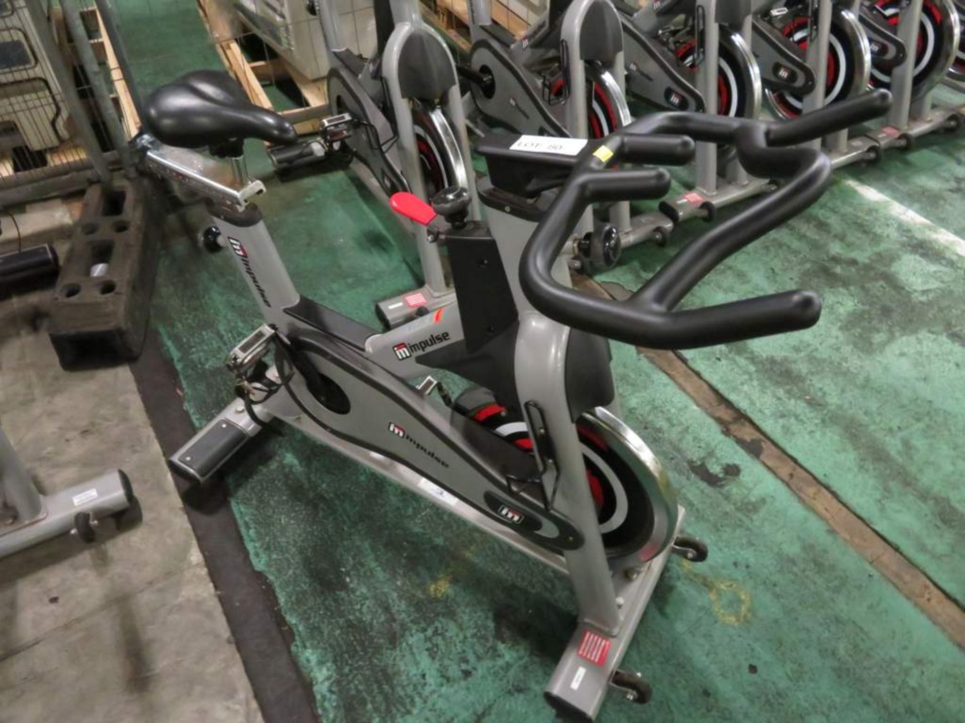 Impulse PS300 Indoor Exercise Bike, Adjustable Seat & Handle Bars. - Image 2 of 6