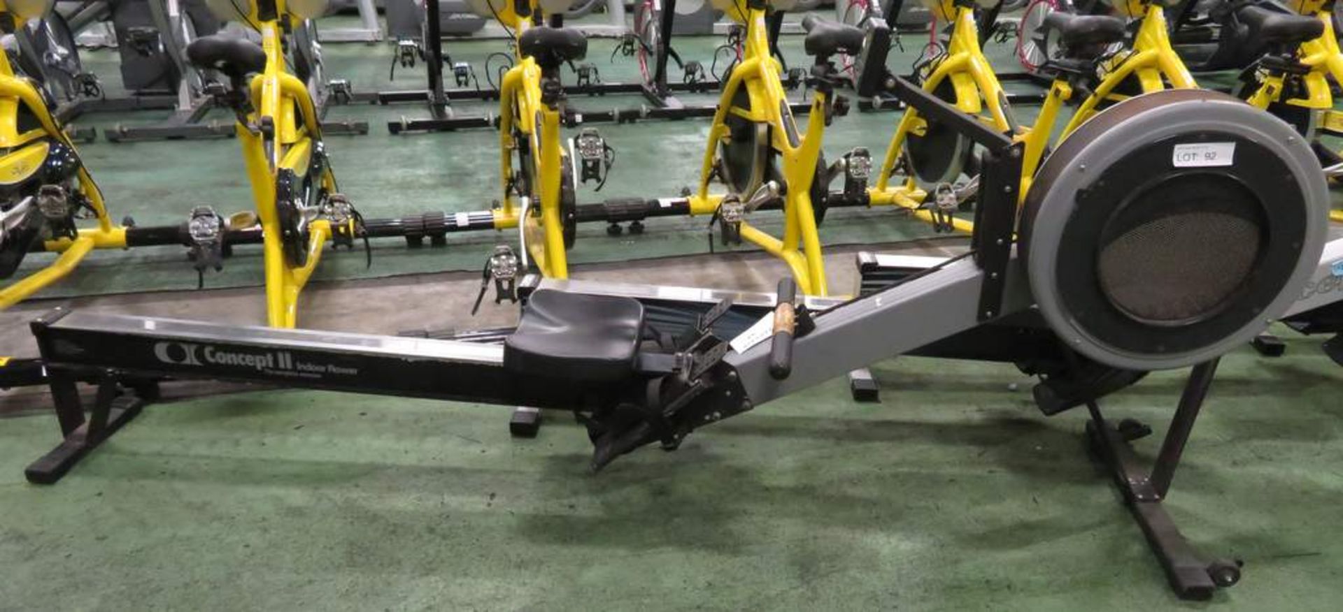 Concept 2 Indoor Rowing Machine, Complete With Digital Display Console.