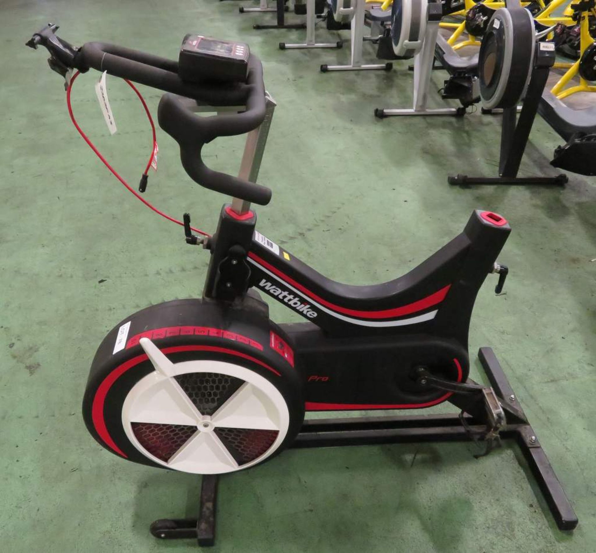 Watt Bike Pro Class: SA Exercise Bike, Complete With Digital B Console, No Seat.