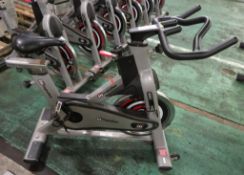 Impulse PS300 Indoor Exercise Bike, Adjustable Seat & Handle Bars.