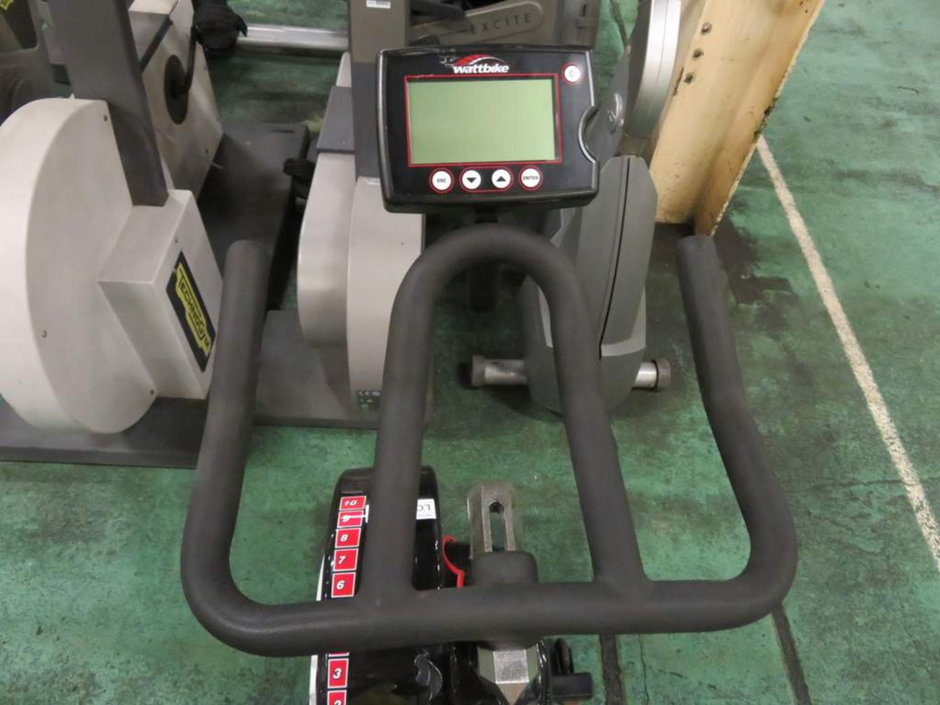 Watt Bike Class: SA Exercise Bike, Complete With Digital Console, Adjustable Seat & Handle Bars. - Image 3 of 5