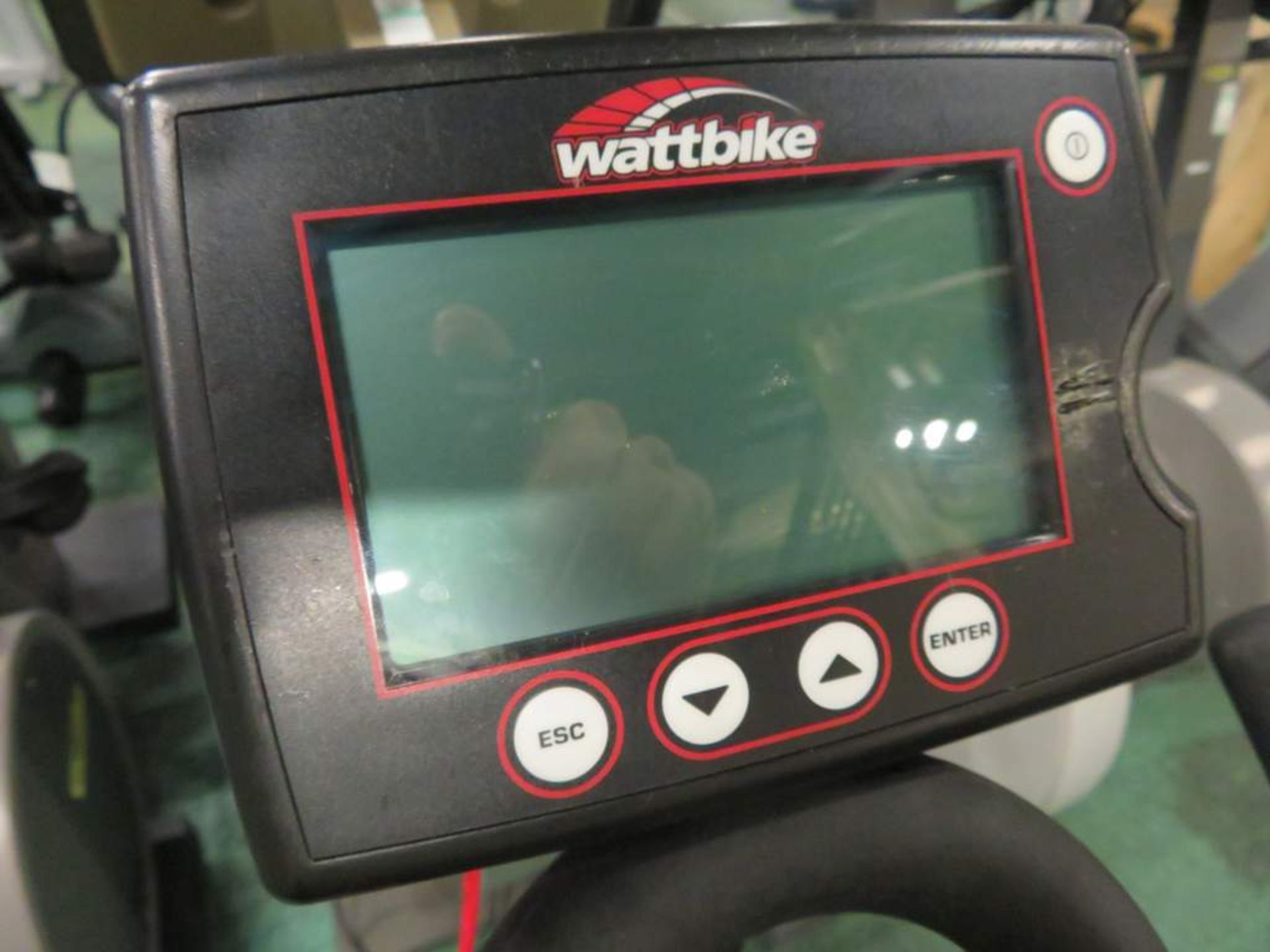 Watt Bike Class: SA Exercise Bike, Complete With Digital Console, Adjustable Seat & Handle Bars. - Image 4 of 5