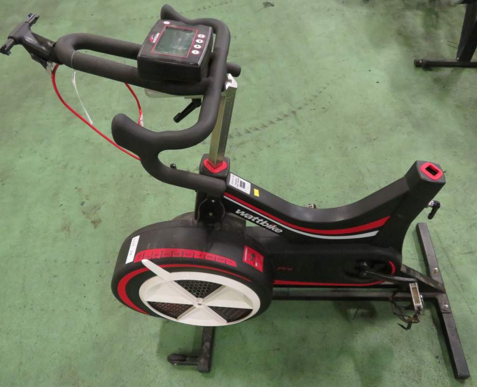 Watt Bike Pro Class: SA Exercise Bike, Complete With Digital B Console, No Seat. - Image 2 of 6