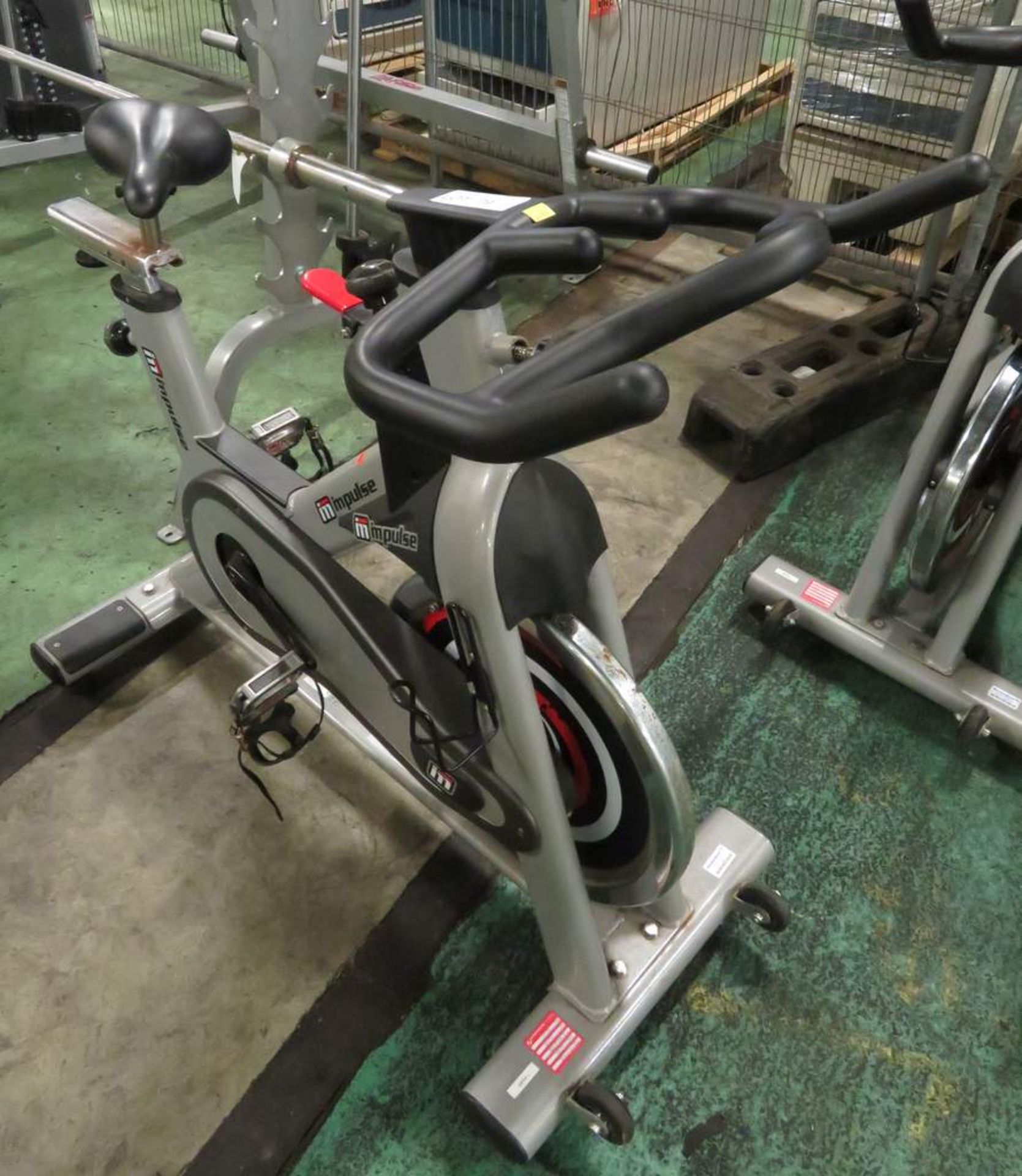 Impulse PS300 Indoor Exercise Bike, Adjustable Seat & Handle Bars. - Image 2 of 5