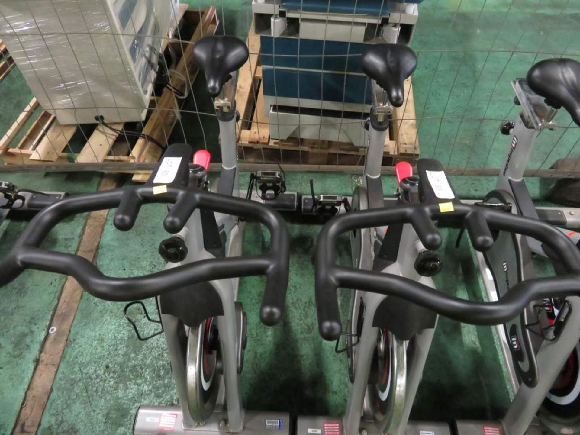 4x Impulse PS300 Indoor Exercise Bike, Adjustable Seat & Handle Bars. - Image 5 of 6