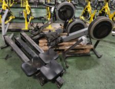 3x Concept 2 Indoor Rowing Machines As Spares.