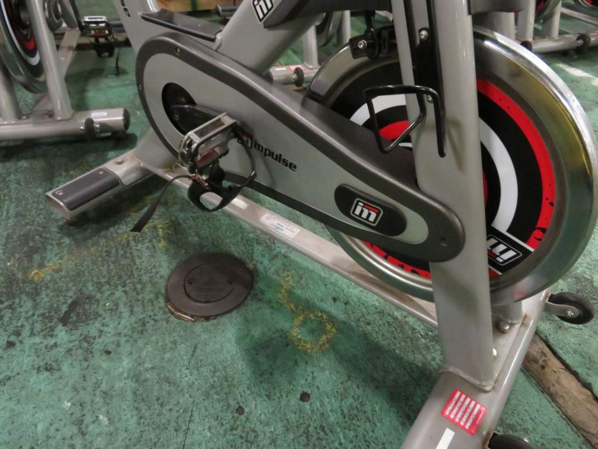 Impulse PS300 Indoor Exercise Bike, Adjustable Seat & Handle Bars. - Image 3 of 5