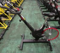 Keiser M3i Spinning Bike, Complete With Digital Console, Adjustable Seat & Handle Bars.