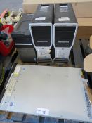 2 X HONEYWELL DELL PRECISION T5500 TOWER WORKSTATIONS ETC