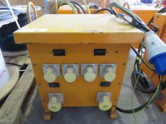 BLAKELY PORTABLE 230V - 110V TRANSFORMER AND BREAKER BOX