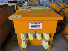 BLAKELY PORTABLE 230V - 110V TRANSFORMER AND BREAKER BOX