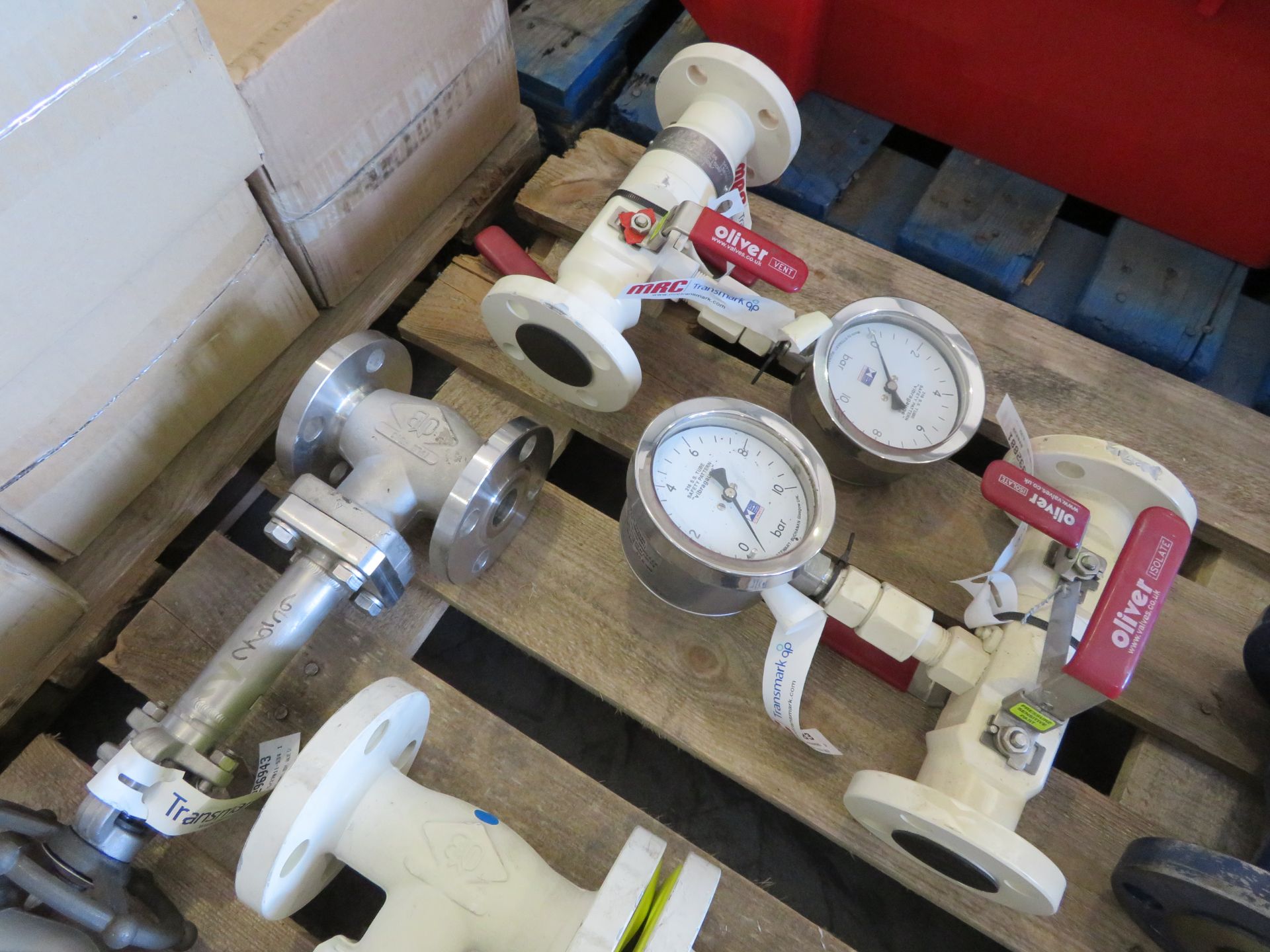 6 X VARIOUS UNUSED WHEEL VALVES, 2 X NEWAY 150LB BALL VALVES AND 2 X - Image 4 of 4