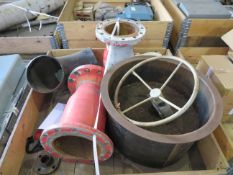 HEAVY DUTY STEEL PIPE TAPER CONNECTIONS, PIPE BEND AND MDCR SPOOL PIECES