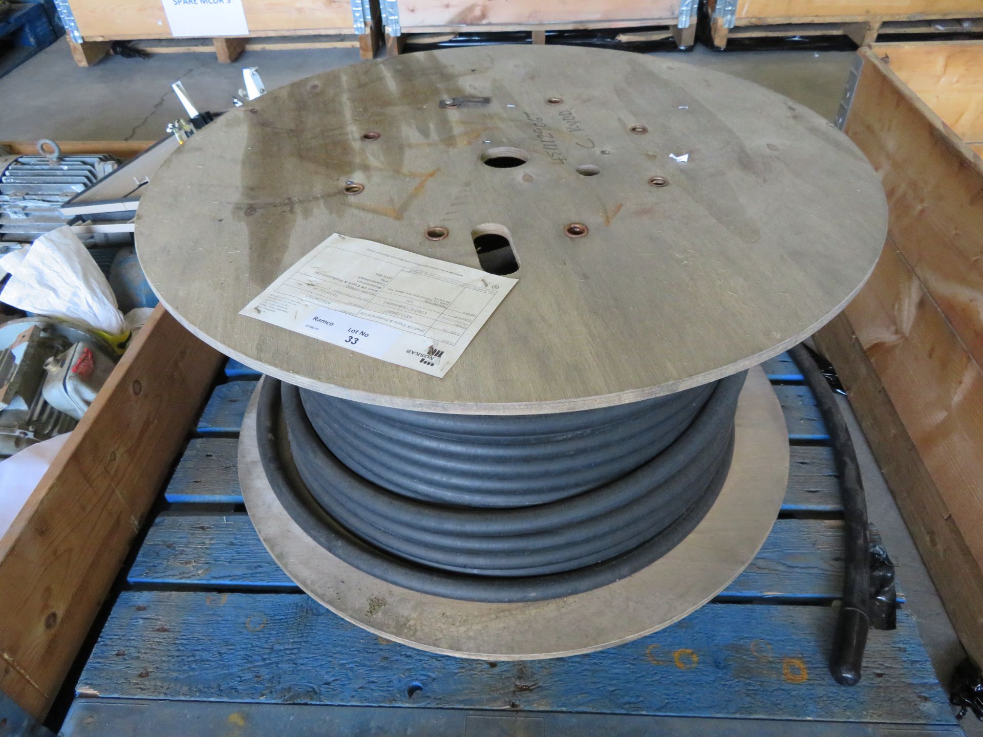 100M REEL OF NOSKAB ICR 150MM2 ELCTRICAL CABLE