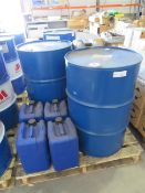 2 X 205LTR DRUMS AND 4 X 20LTR TUBS OF MILLERS ALPINE ANTIFREEZE EXTEND-RED