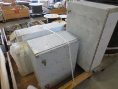 4 X UNUSED STAINLESS STEEL ELECTRICAL CABINETS