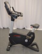 Life Fitness, Model: 95c, Upright Exercise Bike.