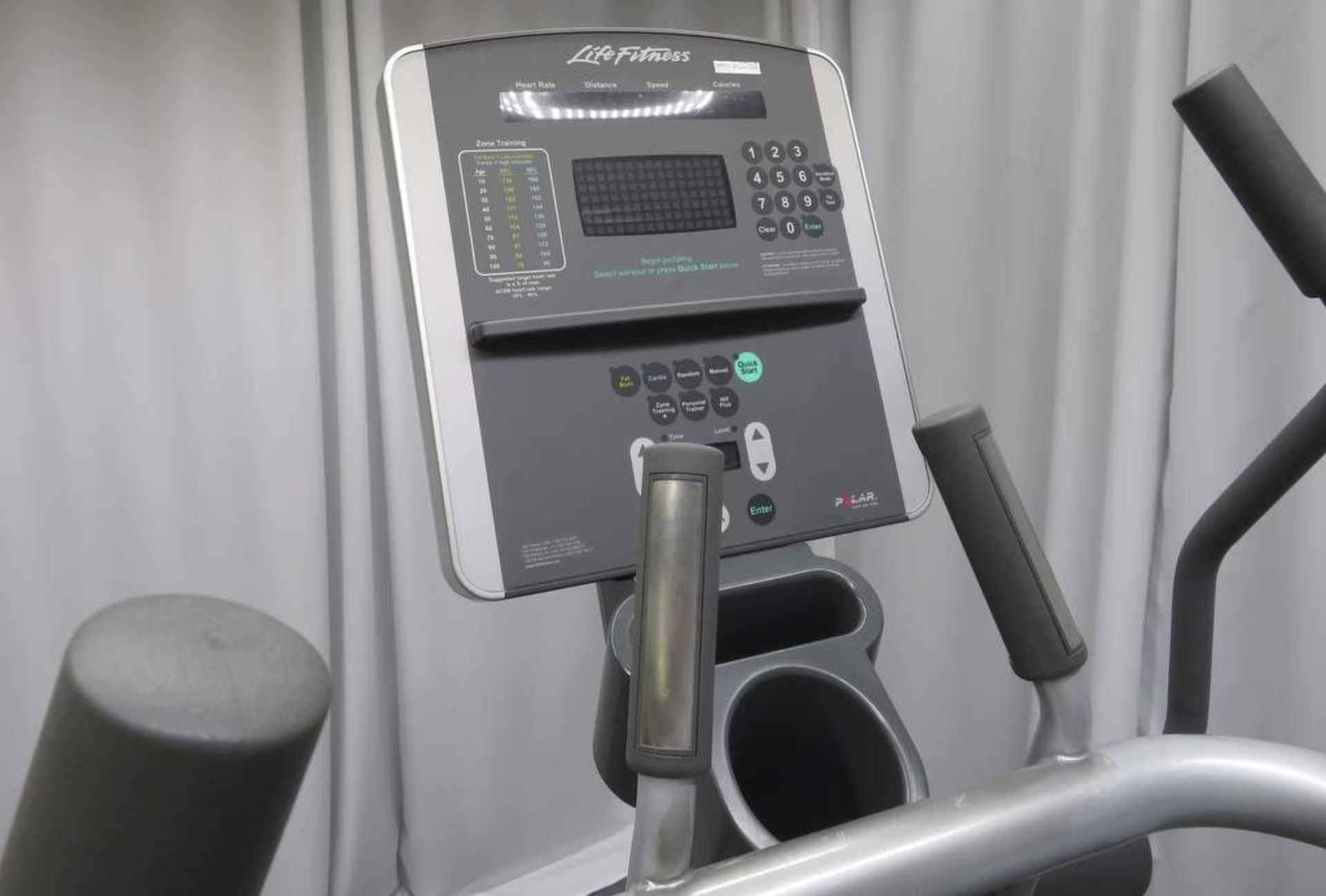 Life Fitness, Summit Trainer, LED Display Console. - Image 2 of 6