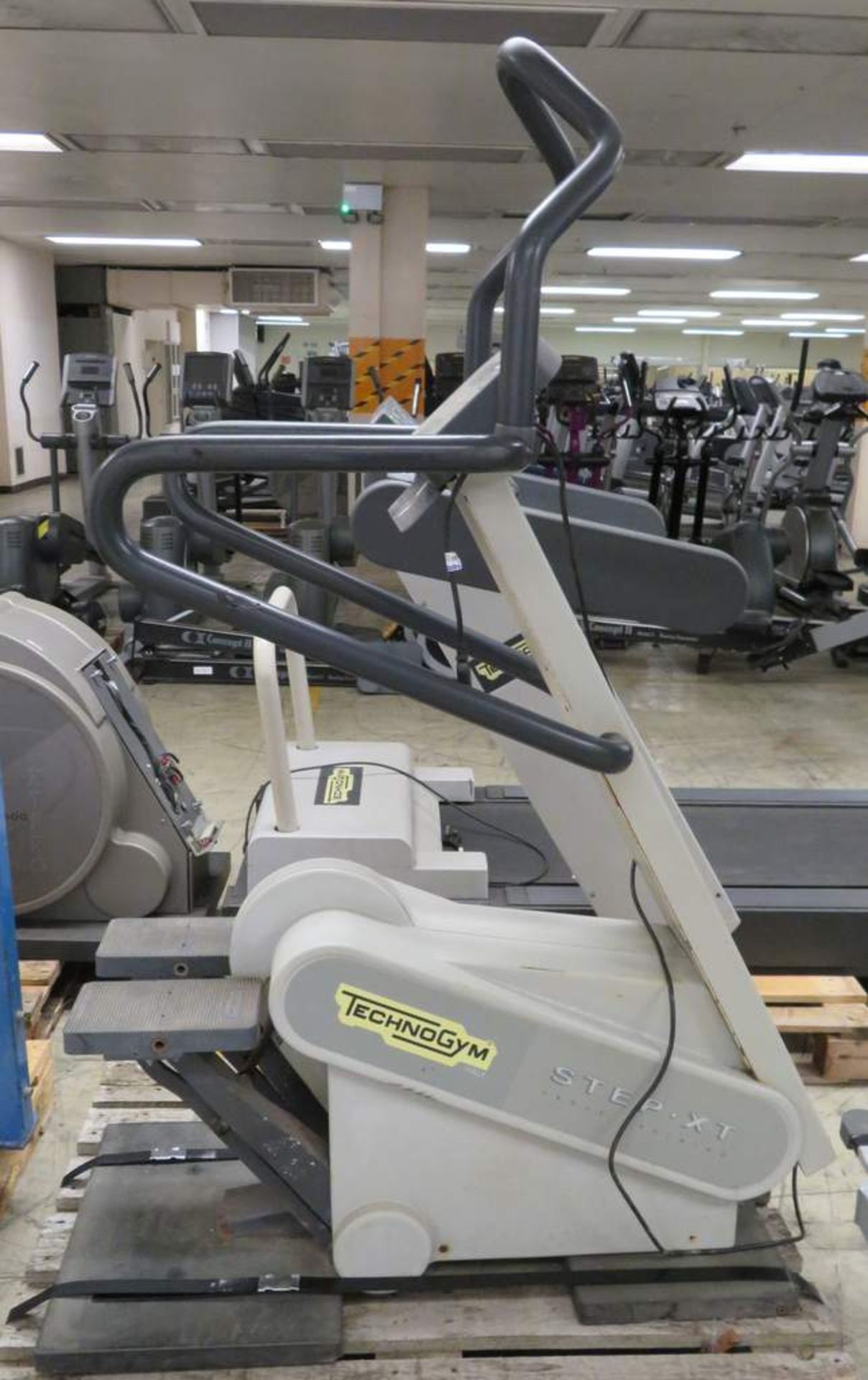 Technogym, Model: Step XT, Stepper, LED Display Console, 220-240v. Untested.