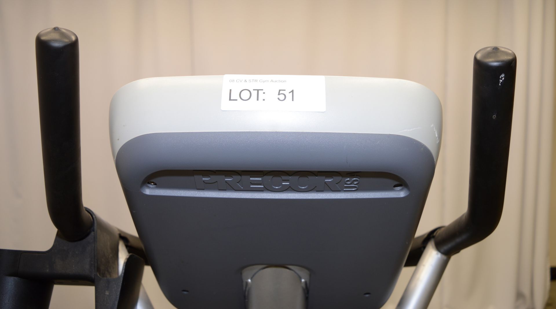 Precor, Model: 846i, Upright Exercise Bike, LED Display Console, Self Powered. - Image 6 of 6