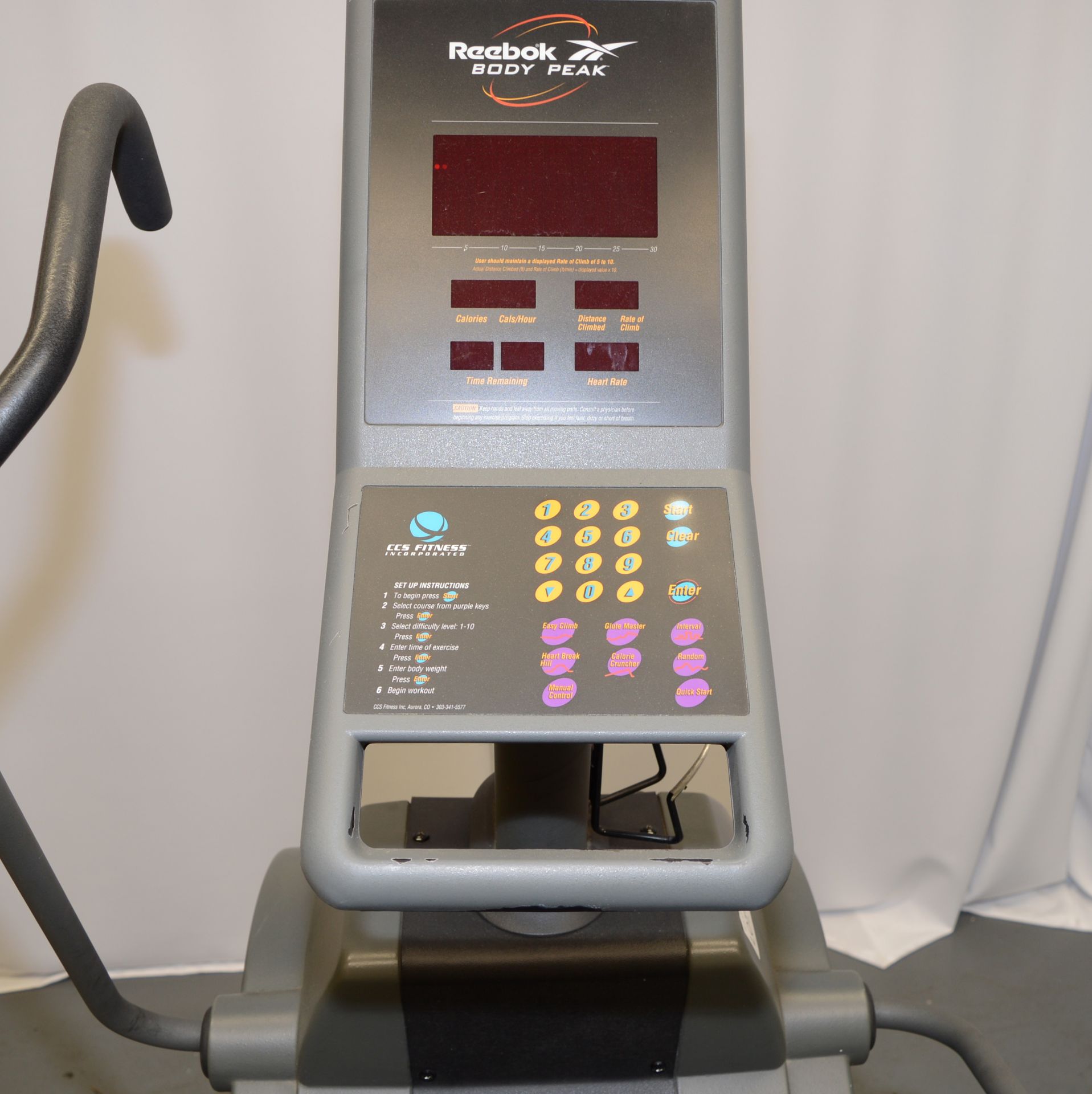 Reebok, Model: Body Peak, Eliptical Trainer. - Image 6 of 7