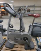 Technogym, Model: Excite 550i, Upright Exercise Bike.