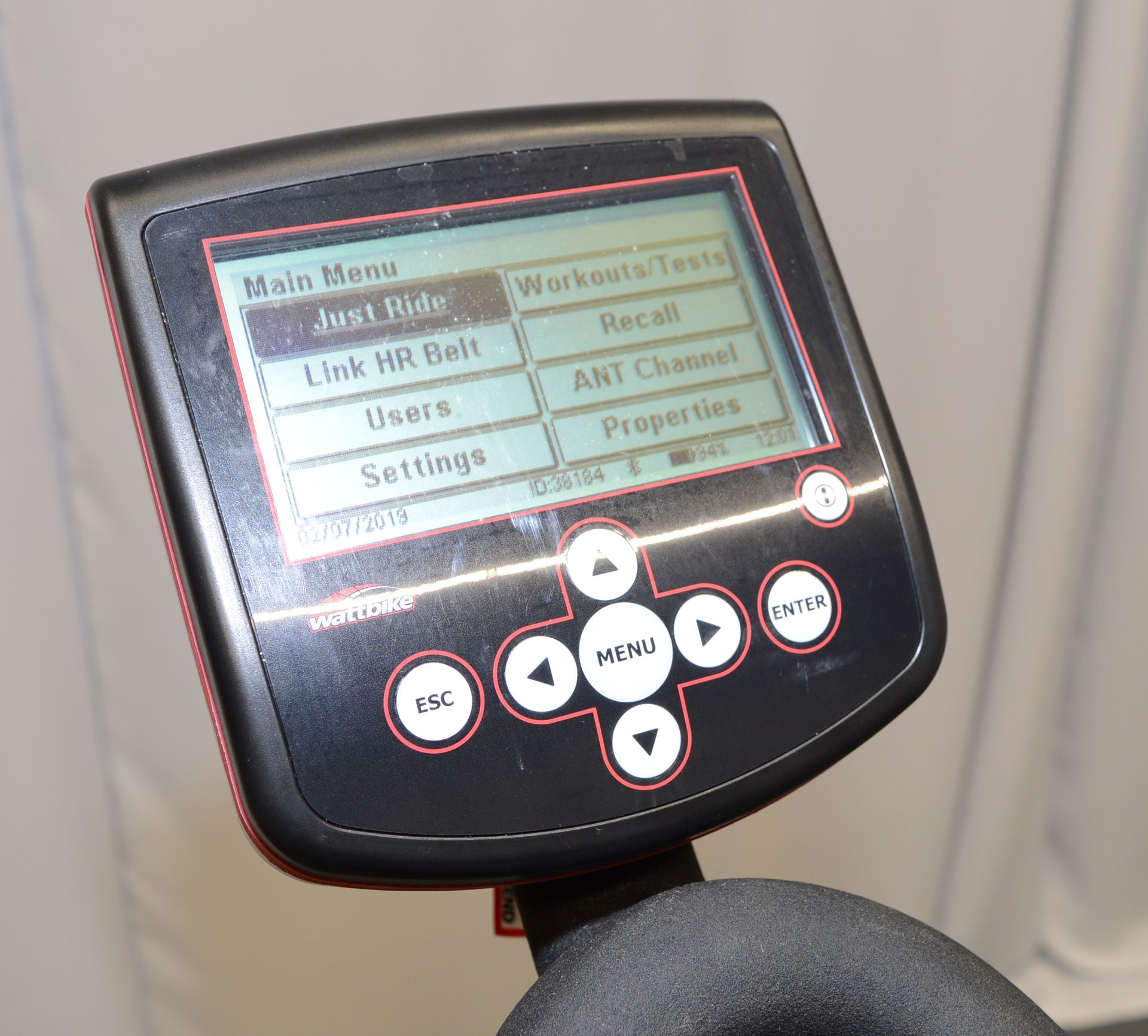 Watt Bike Trainer With Model: B Console. - Image 2 of 5