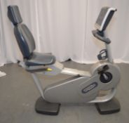 Technogym, Model: Excite 500ip, Reclince Exercise Bike.