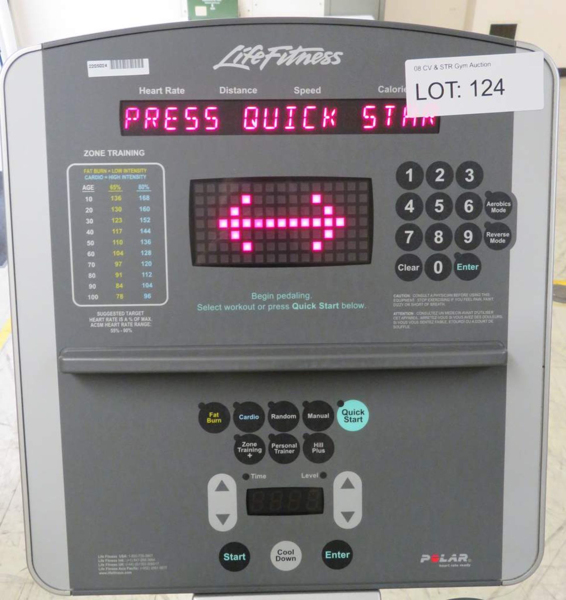 Life Fitness, Model: 95Xi Total Body Trainer, Cross Trainer. - Image 6 of 6