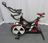Watt Bike Class: SA Exercise Bike, Complete With Digital Console, Adjustable Seat & Handle Bars.