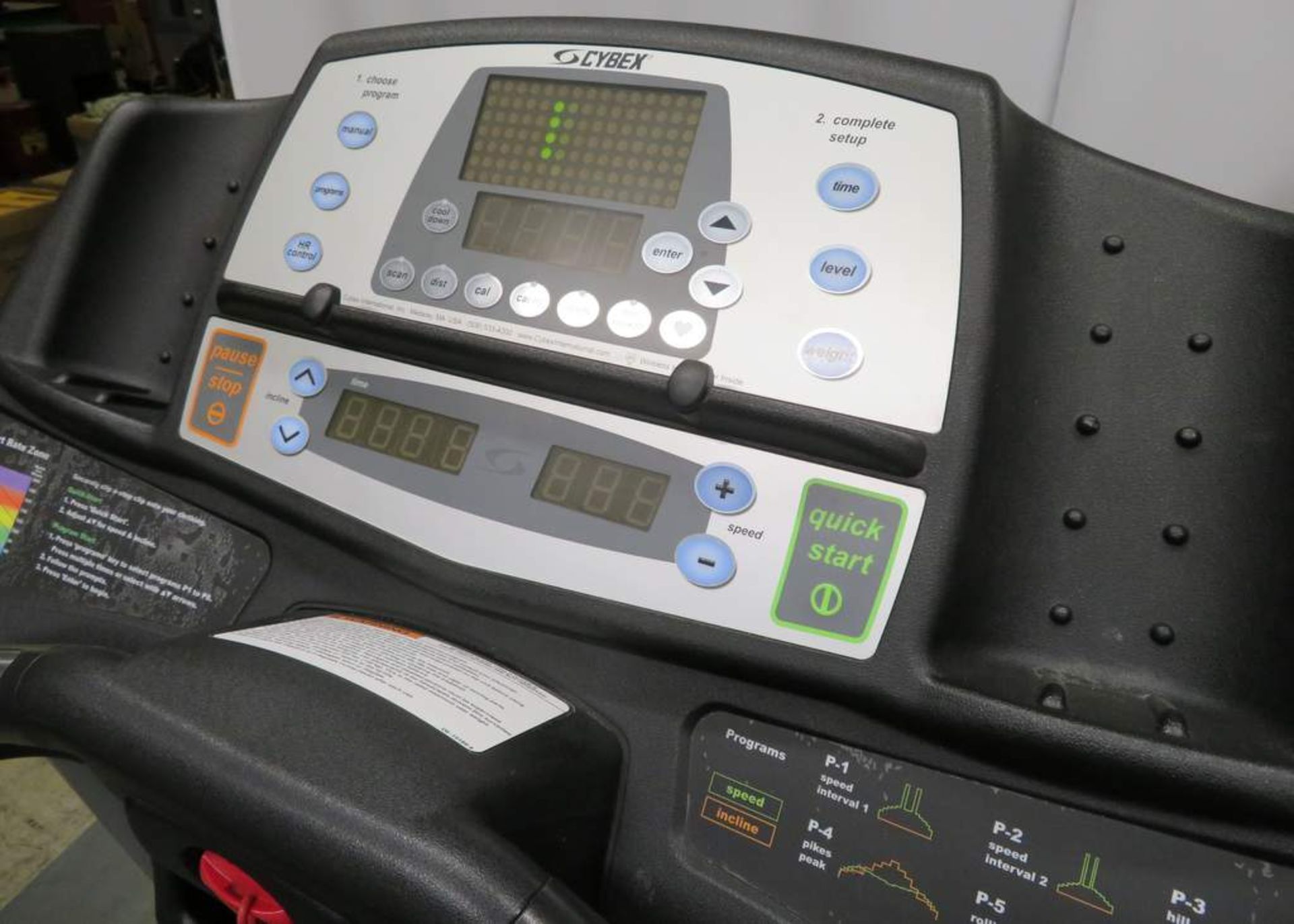 Cybex Model: 425T Treadmill, 230v , 50Hz. - Image 5 of 5