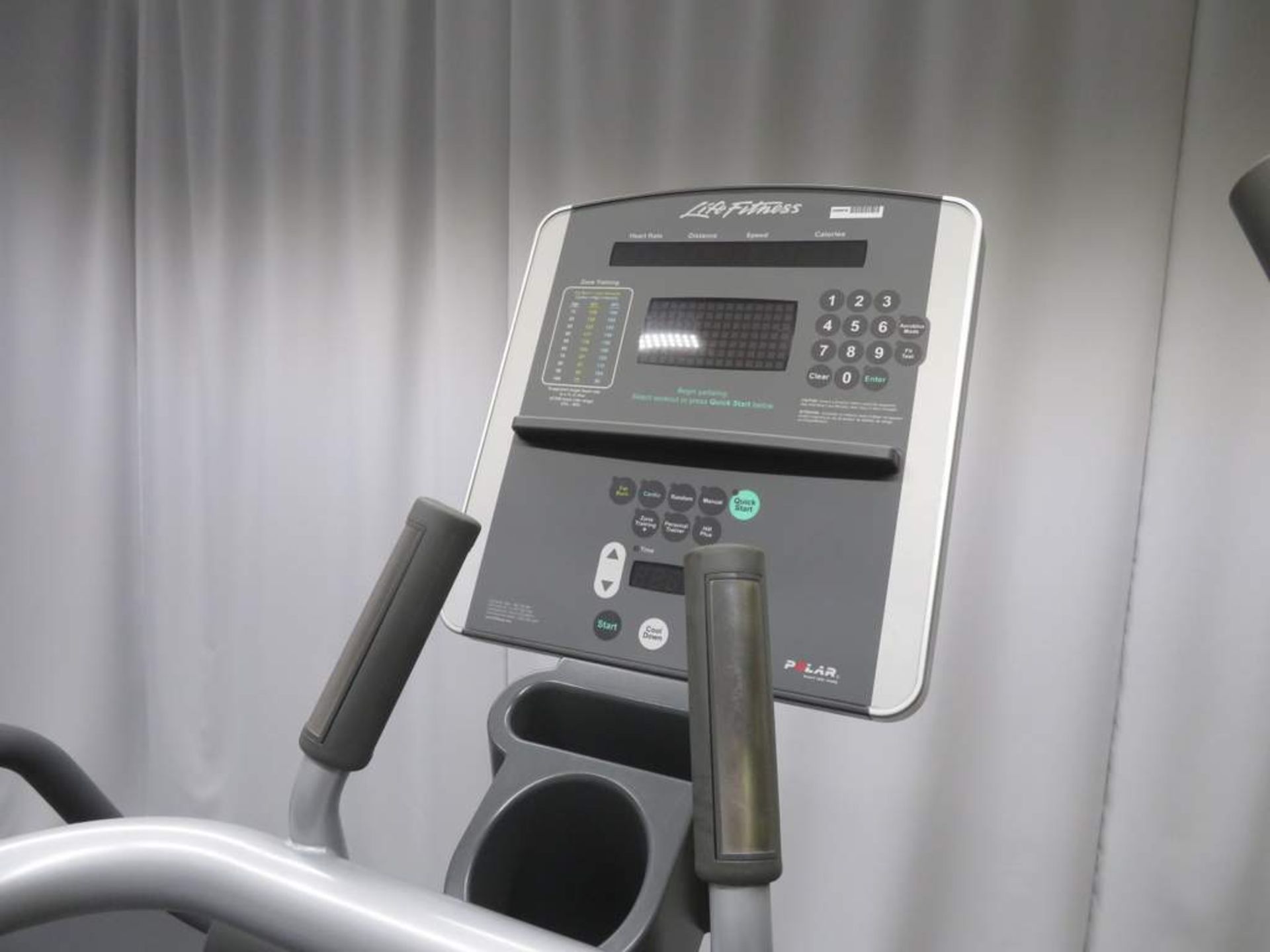 Life Fitness, Summit Trainer, LED Display Console. - Image 3 of 5