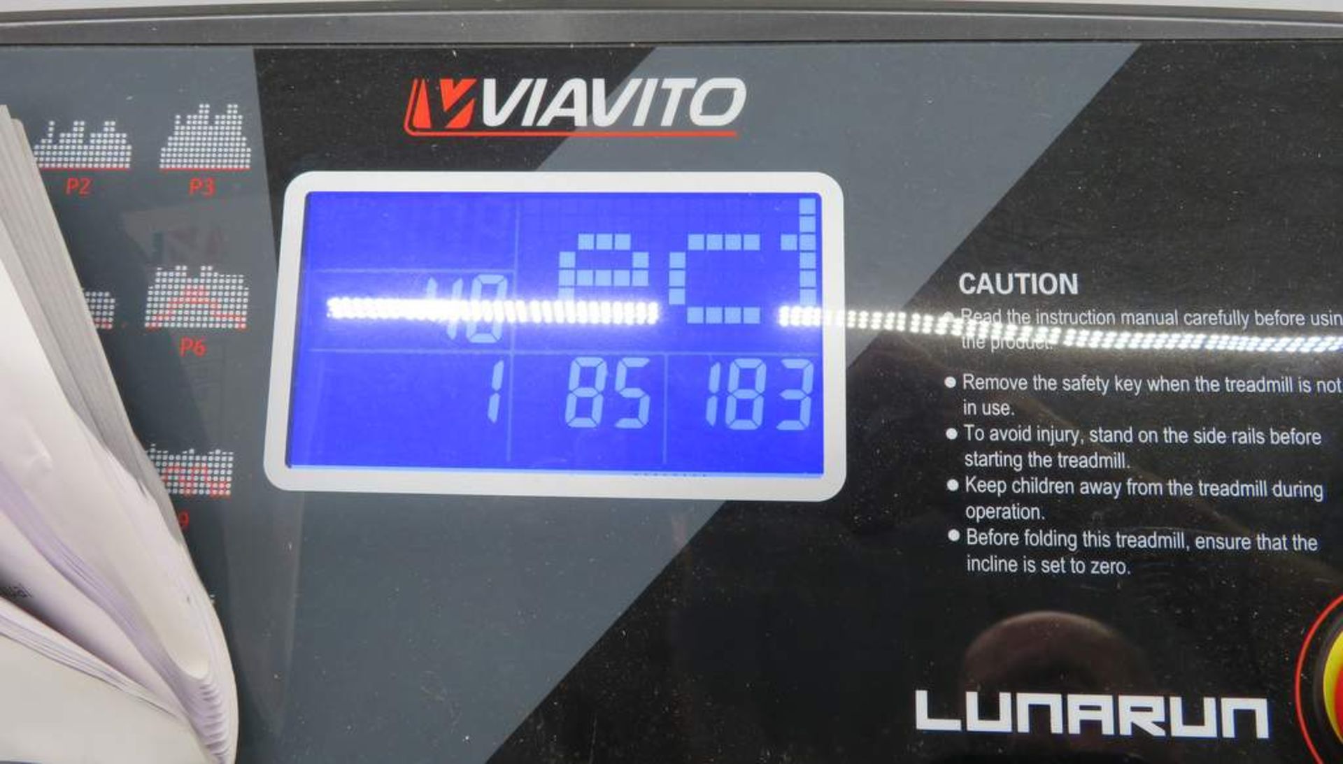 Viavito Luna Run Treadmill - Foldable. - Image 6 of 6