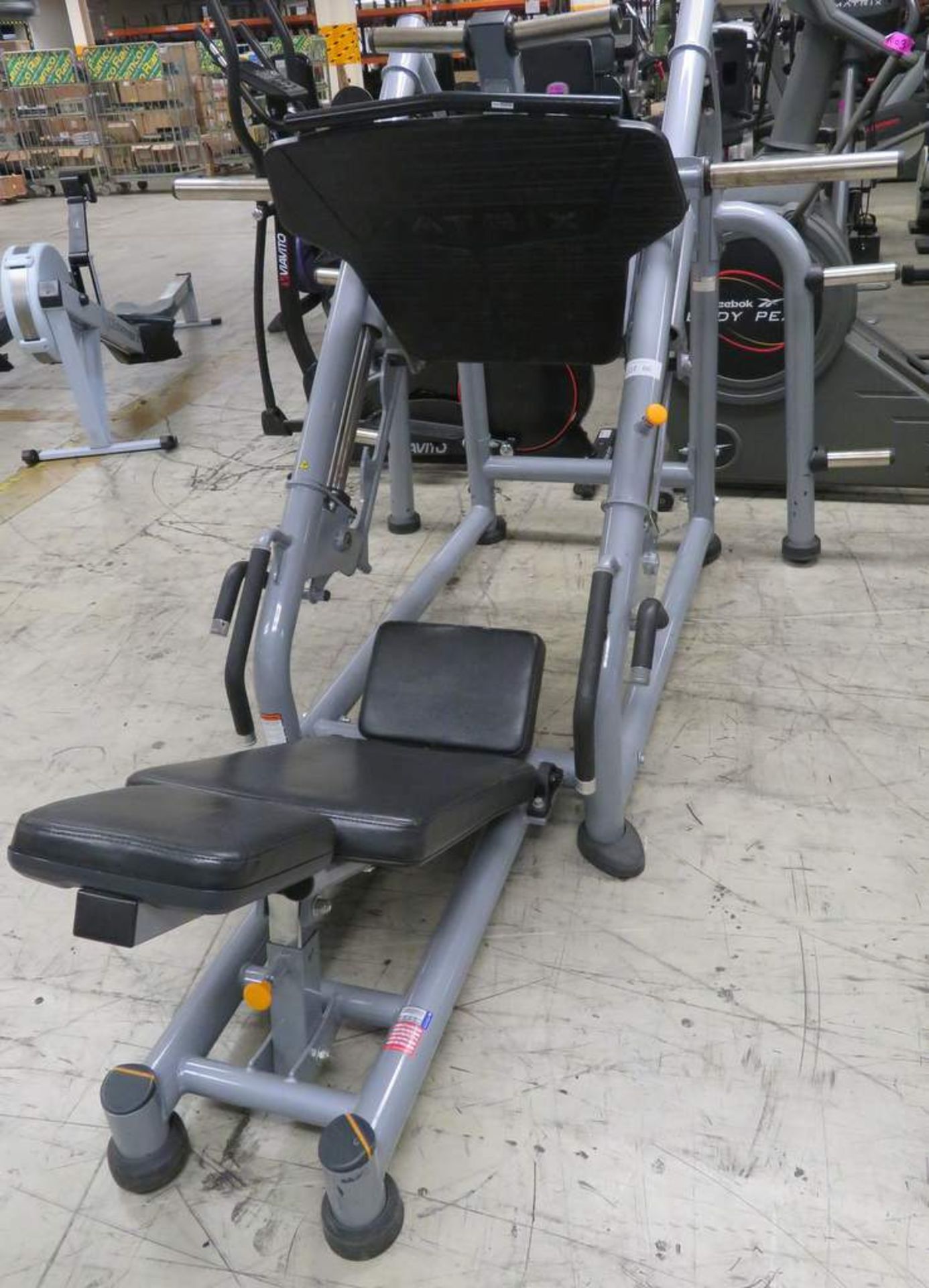 Matrix, Model: MG-5A1-02, Plate Loaded Leg Press.