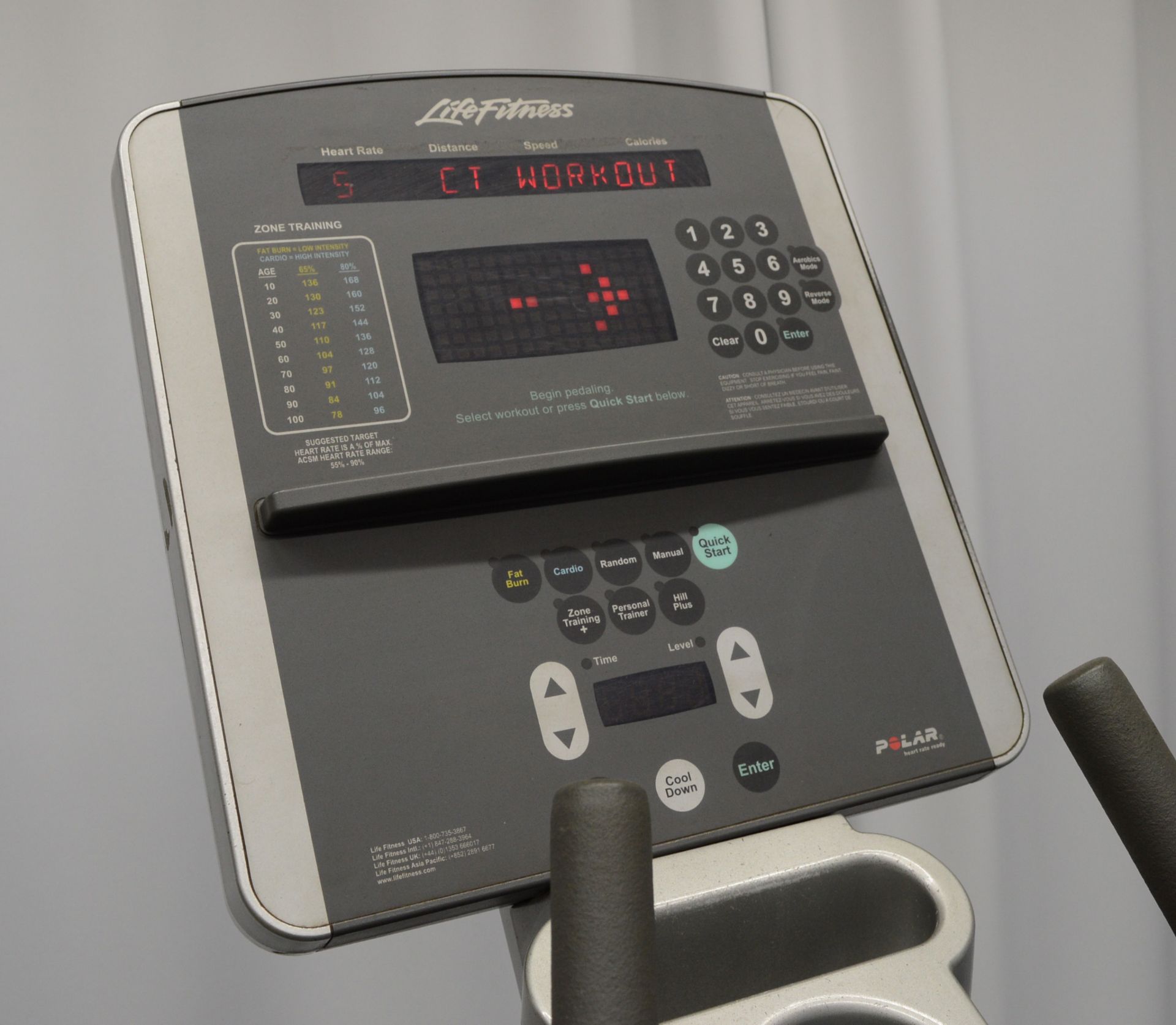 Life Fitness, Model: 95Xi, Cross Trainer. - Image 2 of 7