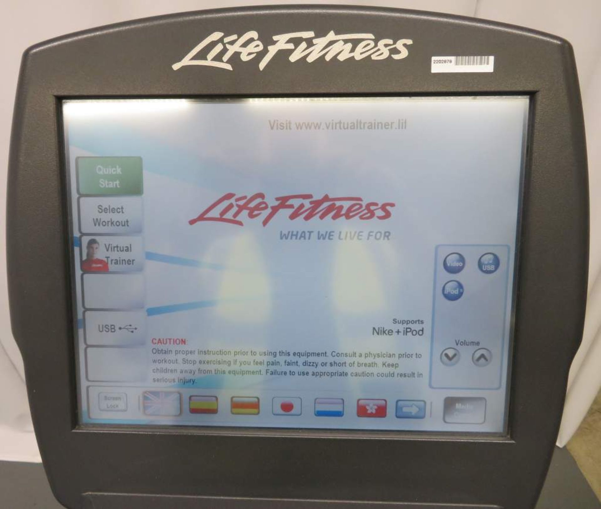 Life Fitness, Model: 95X, Cross Trainer. - Image 4 of 7