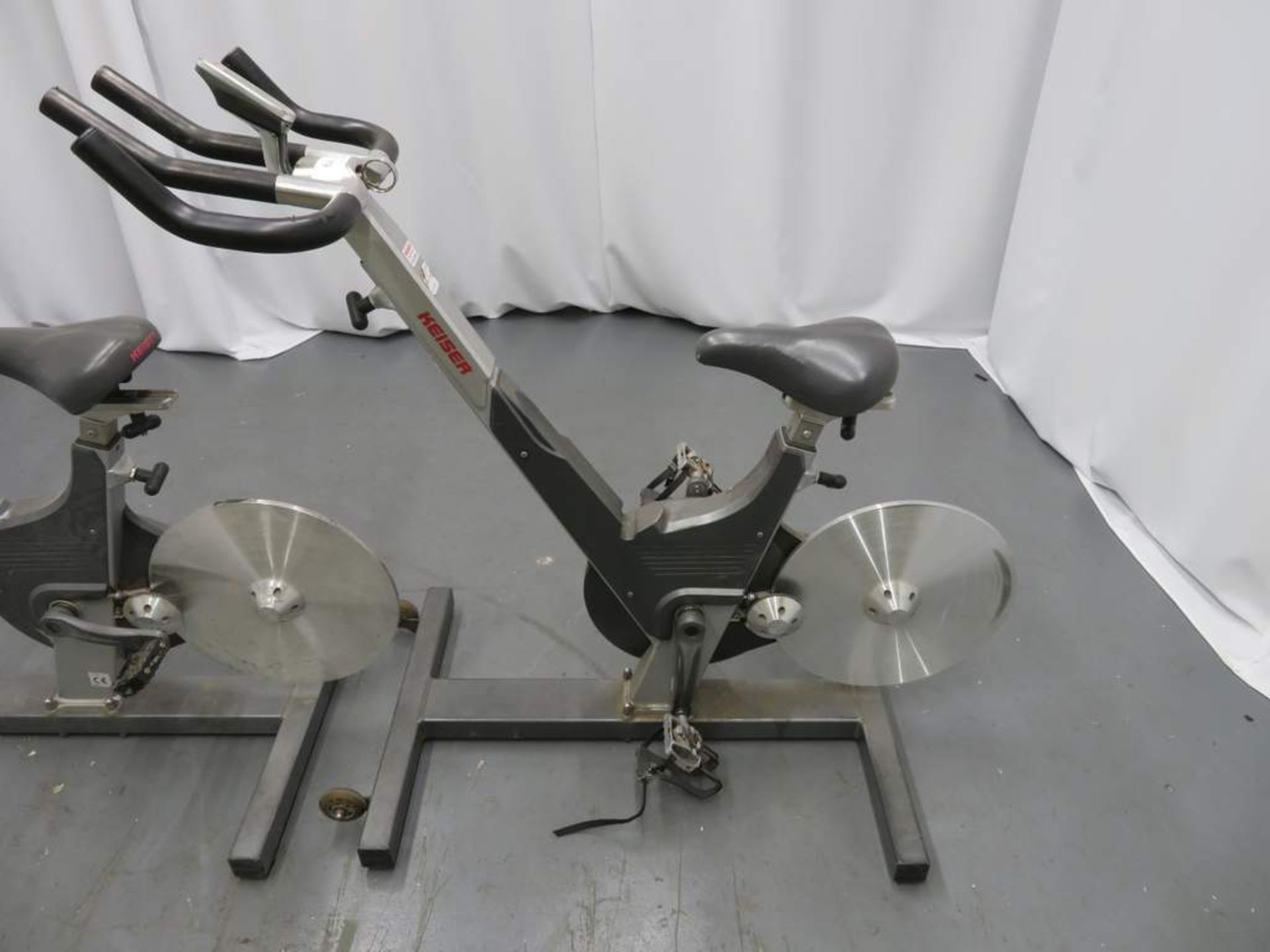 2x Keiser M3 Spinning Bike, Complete With Digital Console (damaged) & Adjustable Seat. - Image 7 of 10