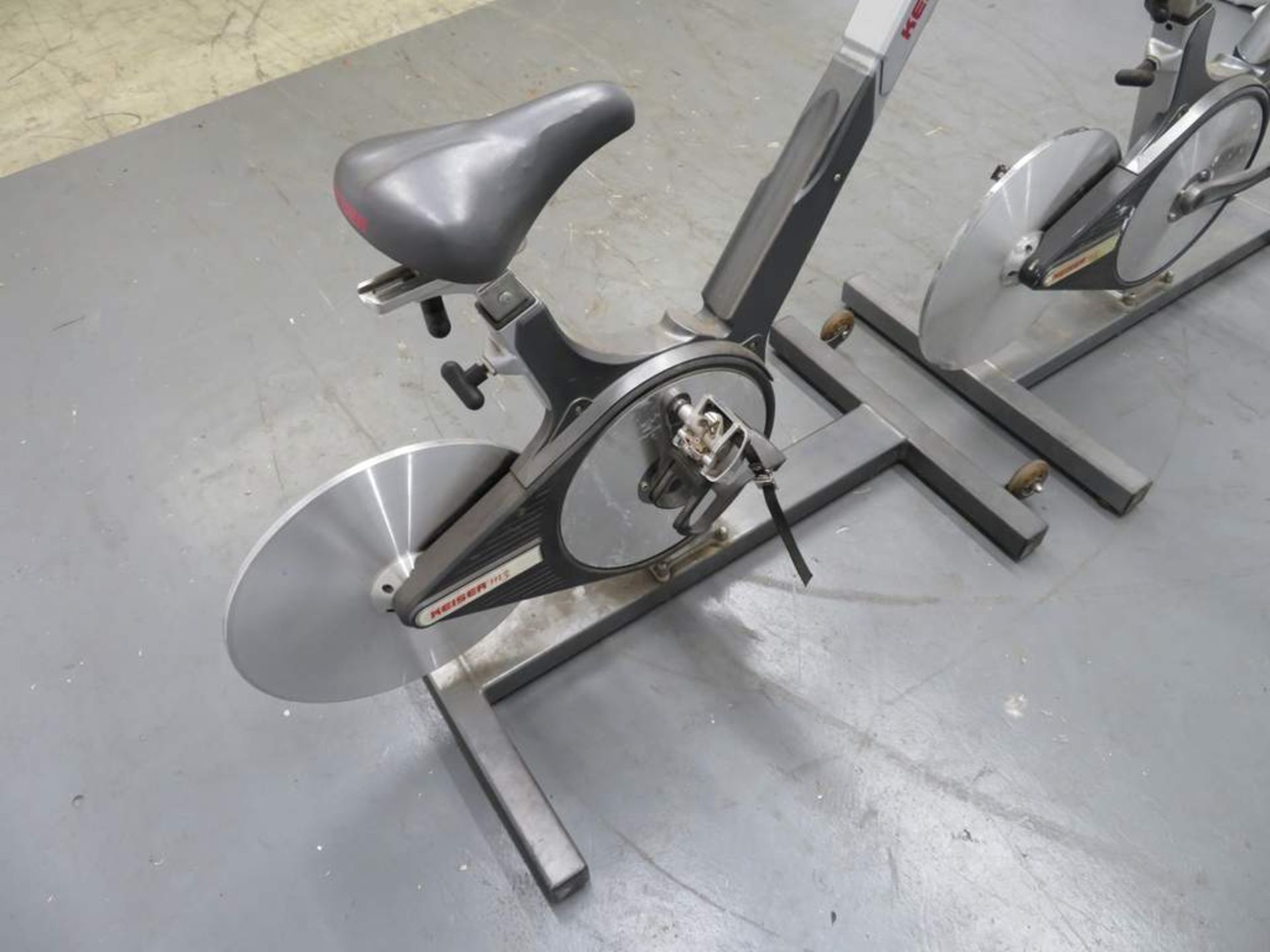 2x Keiser M3 Spinning Bike, Complete With Digital Console (damaged) & Adjustable Seat. - Image 10 of 10