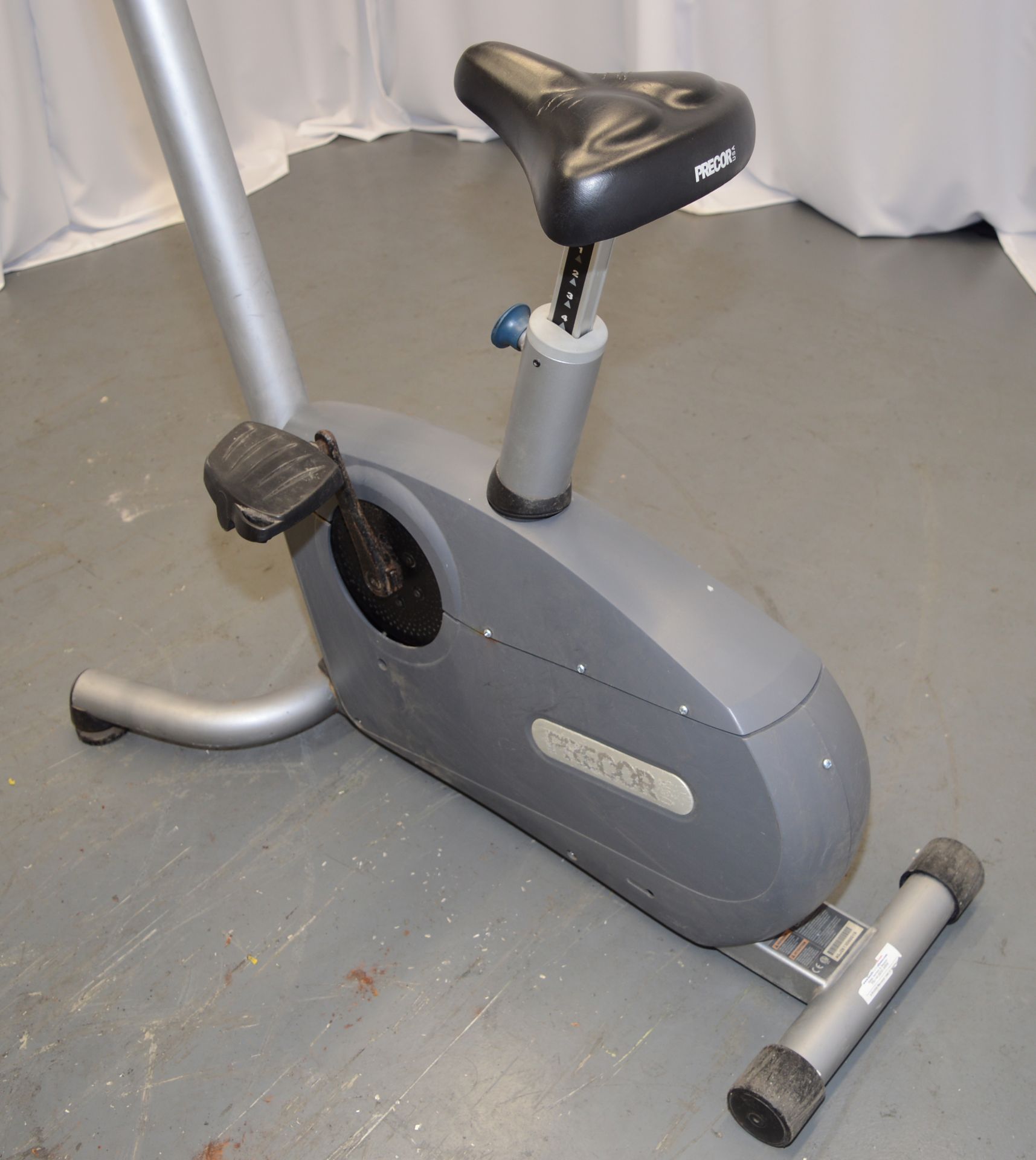 Precor, Model: 846i, Upright Exercise Bike, LED Display Console, Self Powered. - Image 3 of 6