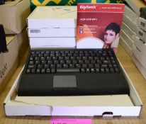 6x KeySonic ACK-540 RF+ Wireless Keyboards