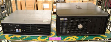 HP Compaq PC Base - WIndows XP, Dell PC Base