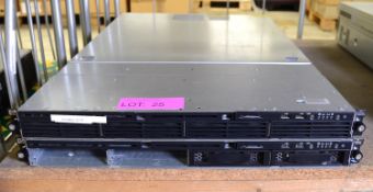 2x HP ProLiant DL160 GS Server Blades