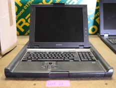 Rack Mountable HP TFT5600 RKM Monitor with keyboard assembly