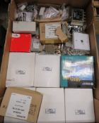Box of various sattelite head end distribution kits