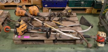 Collection of Strimmers for Spares or Repair.
