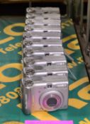 10x Canon PowerShot A520 Digital Cameras - Powers up.