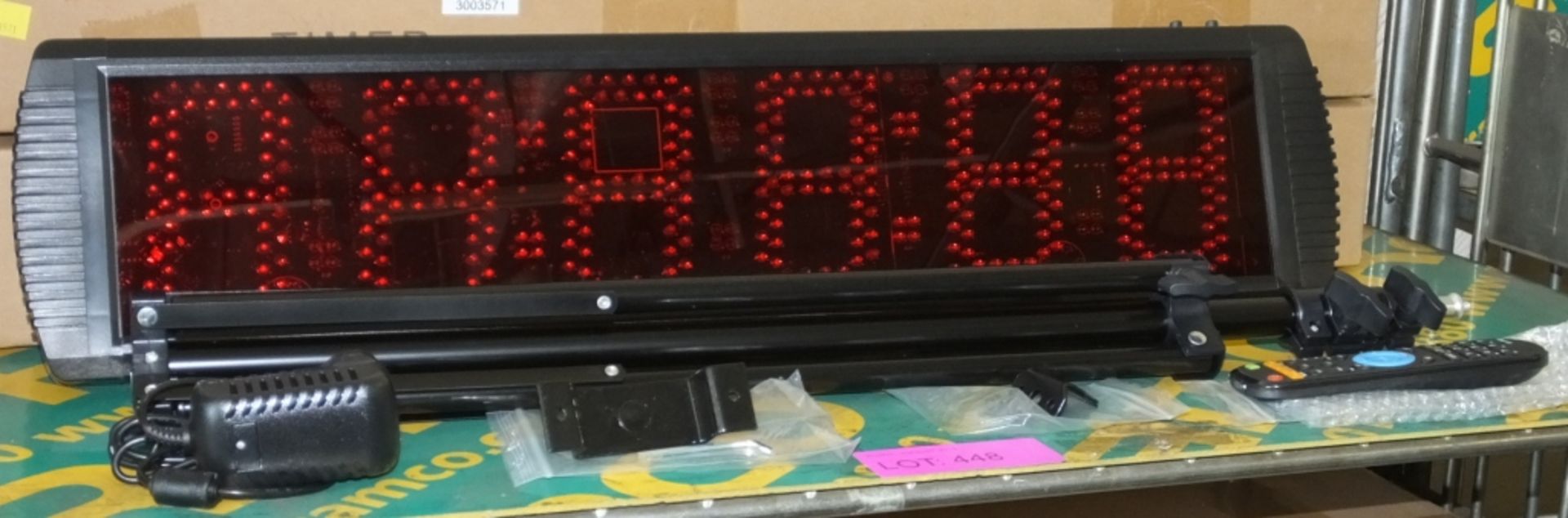 Ganxin 6 Digits led clock - Image 2 of 2