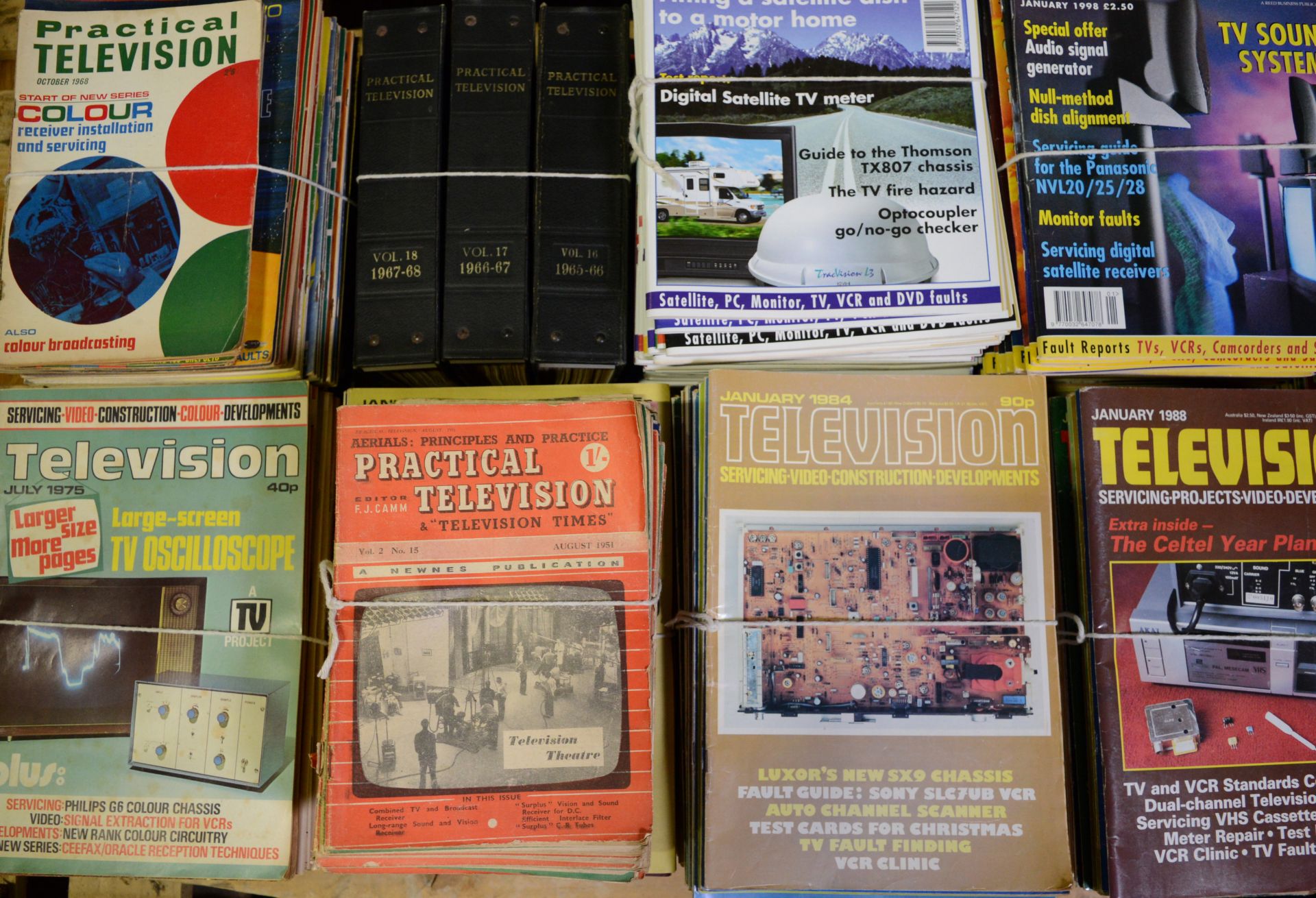 Practical Television Magazines 1965 to 2007 - In good condition. - Image 2 of 4