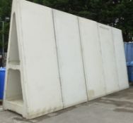 5x Large Concrete A Blocks - £5+VAT lift out charge applied to this lot